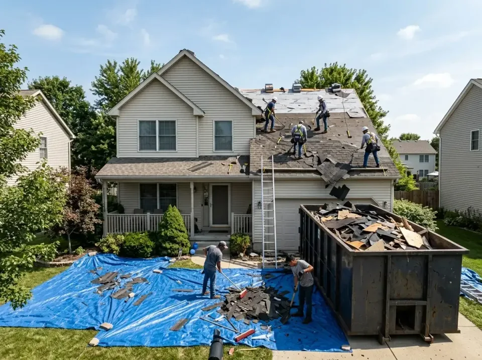 roof-replacement-debris-remova-004 — frequently asked questions, Cheapest Dumpster Rentals in Lake Village, AR